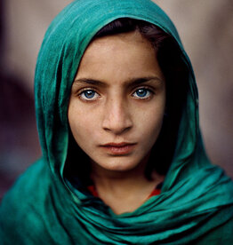 Magnum Afghan refugee -  Peshawar, Pakistan, 2002 (FRAMED) by Steve McCurry