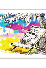 Everhart Beneath the Palms - The Sparkling Croissant by Tom Everhart