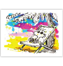 Everhart Beneath the Palms - The Sparkling Croissant by Tom Everhart