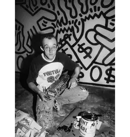 Goldsmith Keith Haring 1985 by Lynn Goldsmith