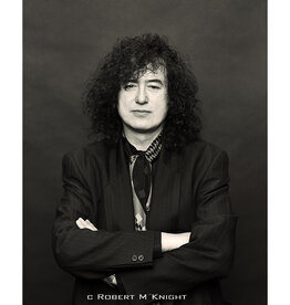 Knight Jimmy Page, Rock Walk Induction, Hollywood, 1993 by Robert Knight
