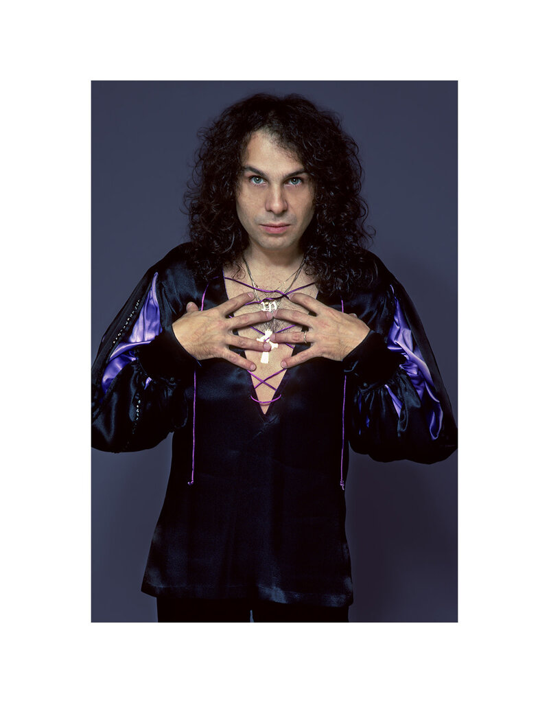 Goldsmith Black Sabbath - Ronnie James Dio 1981 by Lynn Goldsmith