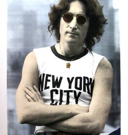 Gruen John Lennon, NYC T-shirt, 1974 by Bob Gruen