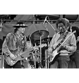 Goldsmith Stevie Ray Vaughan and Buddy Guy 1983  by Lynn Goldsmith