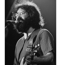 Gruen Jerry Garcia, NYC 1971 by Bob Gruen