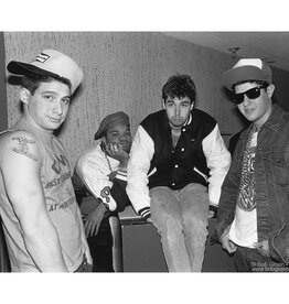Gruen Beastie Boys and DJ Hurricane, NJ 1987 by Bob Gruen