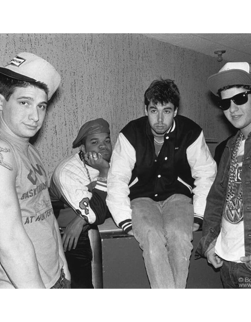 Gruen Beastie Boys and DJ Hurricane, NJ 1987 by Bob Gruen