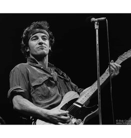 Gruen Bruce Springsteen, Toronto 1984 by Bob Gruen