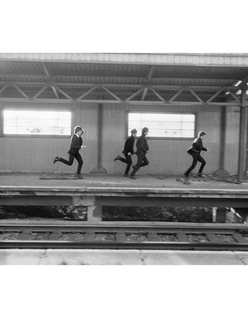 Hurn The Beatles during filming of 'A Hard Days Night', London 1964 (FRAMED) by David Hurn