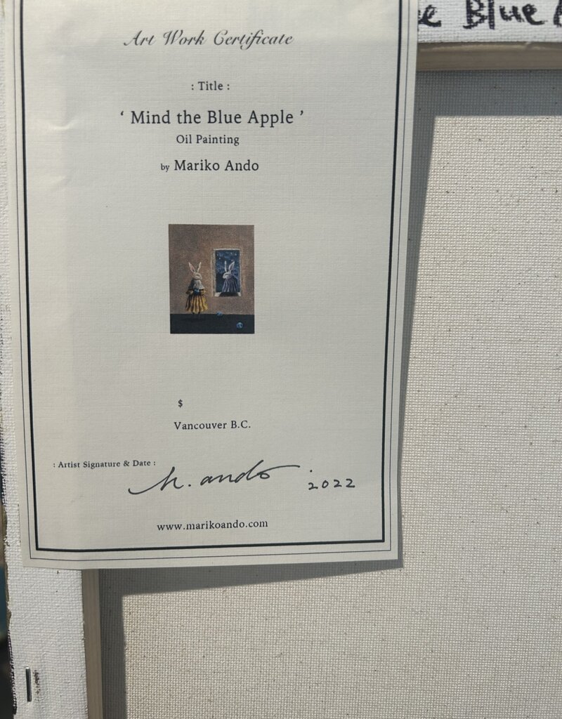 Ando Mind the Blue Apple by Mariko Ando