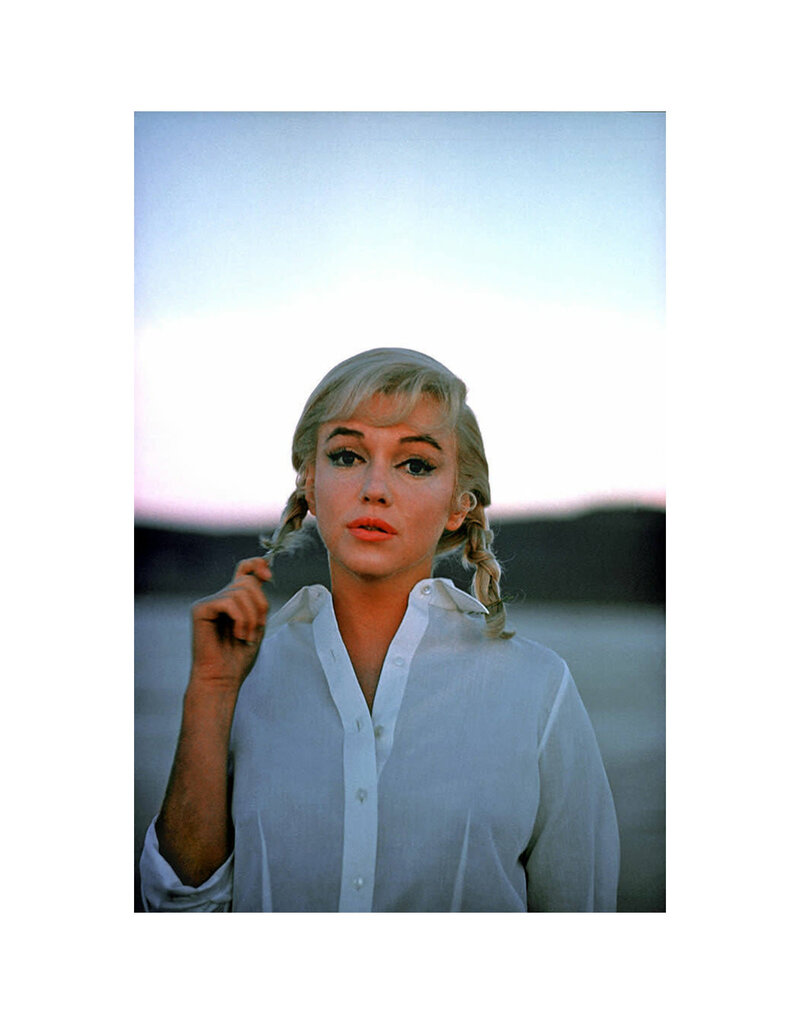 Arnold USA. Nevada. US actress Marilyn MONROE on the set of 'The Misfits' by John HUSTON. 1960 by Eve Arnold