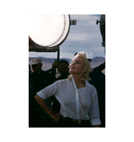 Arnold USA. Nevada. Reno. Marilyn MONROE on the set of 'The Misfits' by John HUSTON - 1960 by Eve Arnold