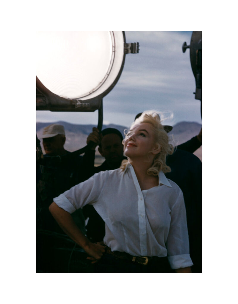 Arnold USA. Nevada. Reno. Marilyn MONROE on the set of 'The Misfits' by John HUSTON - 1960 by Eve Arnold
