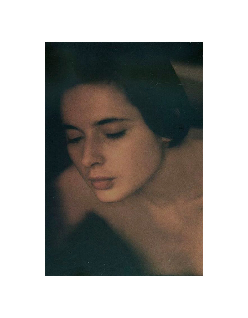 Arnold Isabella Rosellini during the filming of White Nights - Finland, 1984 by Eve Arnold