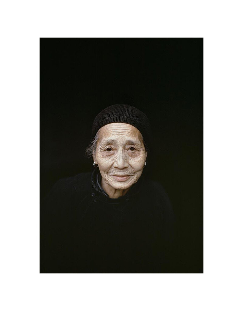 Arnold CHINA. Retired woman. 1979 by Eve Arnold