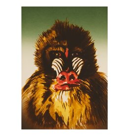 Wood Mandrill by Ronnie Wood