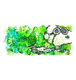 Everhart Partly Cloudy 7:45 Morning Fly by Tom Everhart