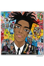 Vella Jean Michel Basquiat - Genius King  by Michelle Vella
