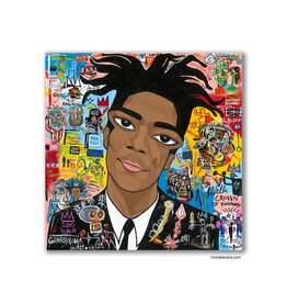 Vella Jean Michel Basquiat - Genius King  by Michelle Vella
