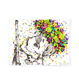 Everhart Honest Lying Self Portrait No 10 by Tom Everhart