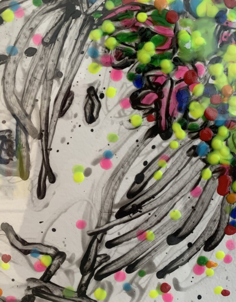 Everhart Honest Lying Self Portrait No 10 by Tom Everhart