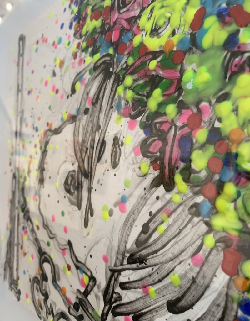 Everhart Honest Lying Self Portrait No 10 by Tom Everhart