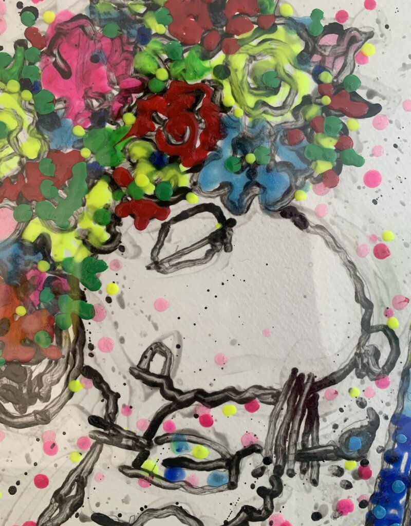 Everhart Honest Lying Self Portrait No 11 by Tom Everhart