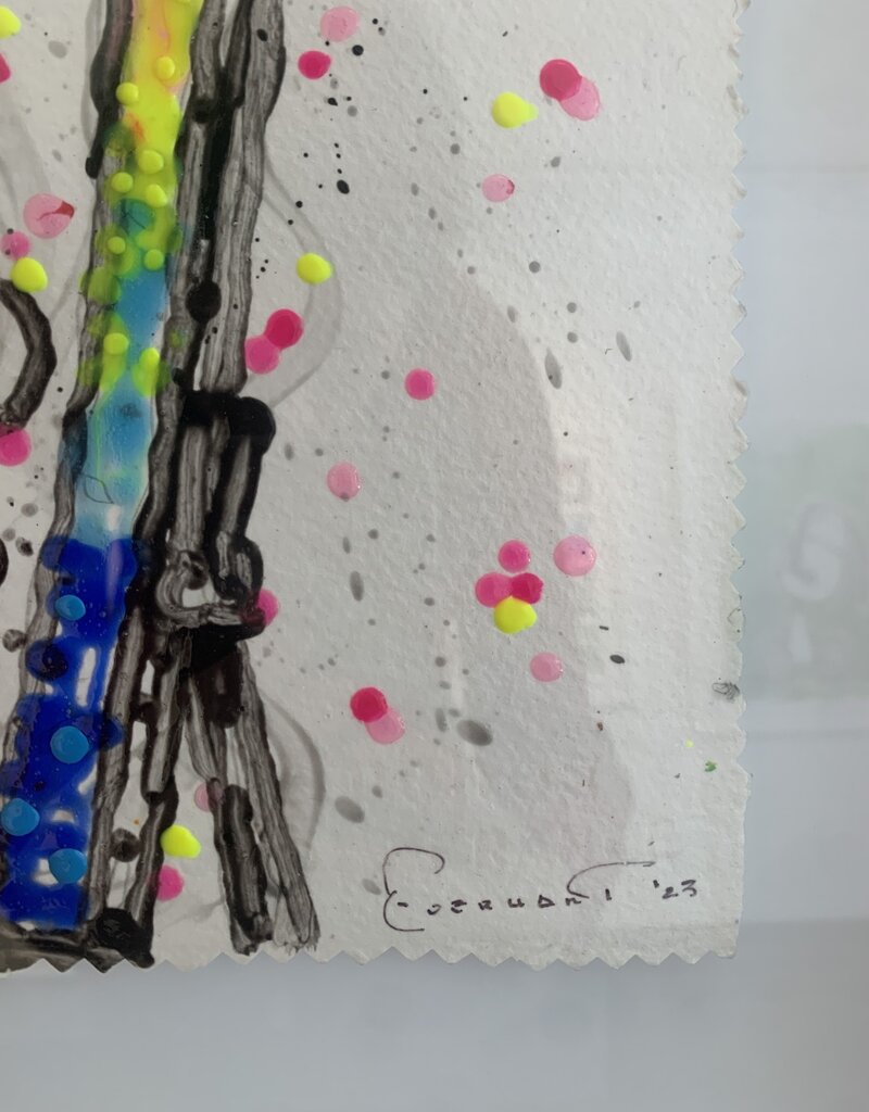 Everhart Honest Lying Self Portrait No 11 by Tom Everhart