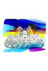 Everhart Floating with my Homies by Tom Everhart