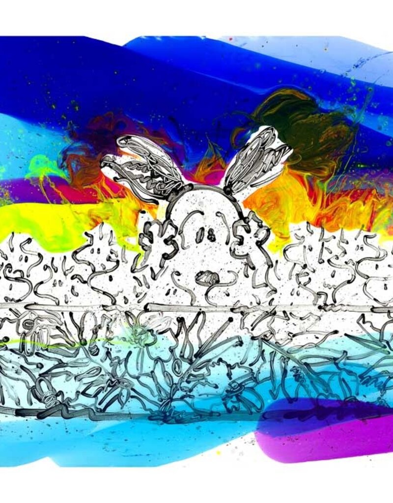 Everhart Floating with my Homies by Tom Everhart