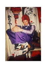 Rock Bowie Backstage Purple Trousers 1973 by Mick Rock