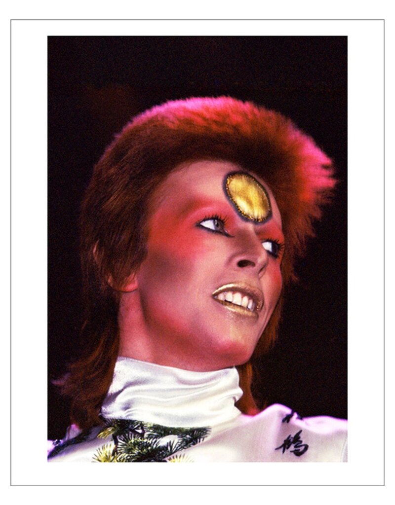 Rock Bowie, Earls Court, London 1973 by Mick Rock