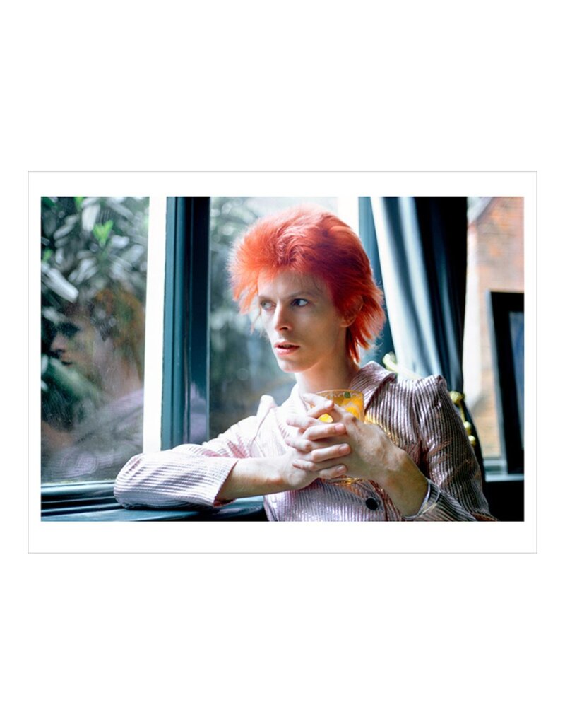 Rock Bowie, Haddon Hall Reflection, UK 1972  by Mick Rock