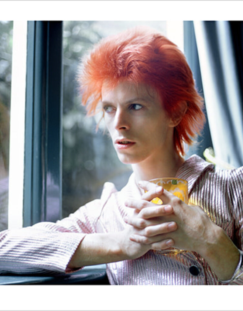 Rock Bowie, Haddon Hall Reflection, UK 1972  by Mick Rock