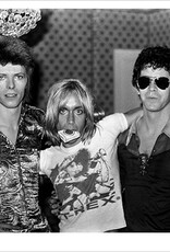 Rock Bowie, Iggy & Lou Reed 2, Dorchester Hotel, London 1972  by Mick Rock