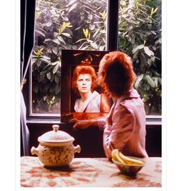 Rock Bowie In Mirror, Haddon Hall, UK 1972, 4060  by Mick Rock