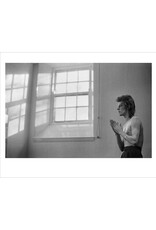 Rock Bowie Praying By Windows, Scotland 1973  by Mick Rock