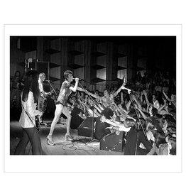 Rock Bowie Reaching Into Audience Guildford UK 1973  by Mick Rock