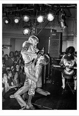 Rock Bowie Ronson Guitar Fellatio, Oxford Town Hall, UK 1972  by Mick Rock