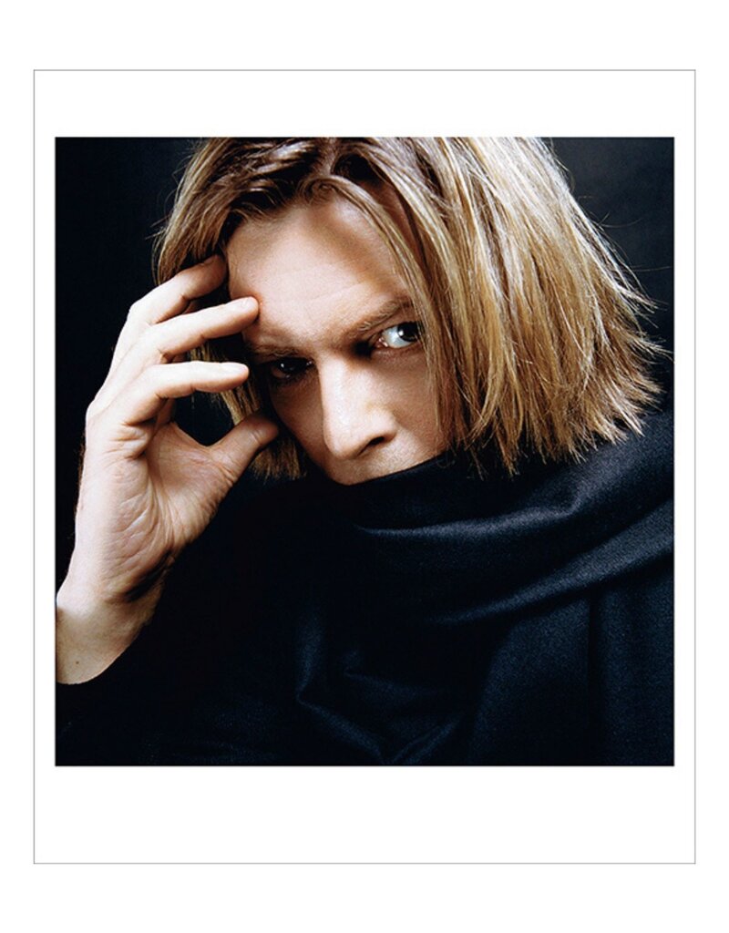 Rock Bowie With Black Scarf, NYC 2002 by Mick Rock