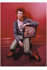 Rock Bowie With Hunky Dory Album Cover, Haddon Hall, UK 1973 by Mick Rock