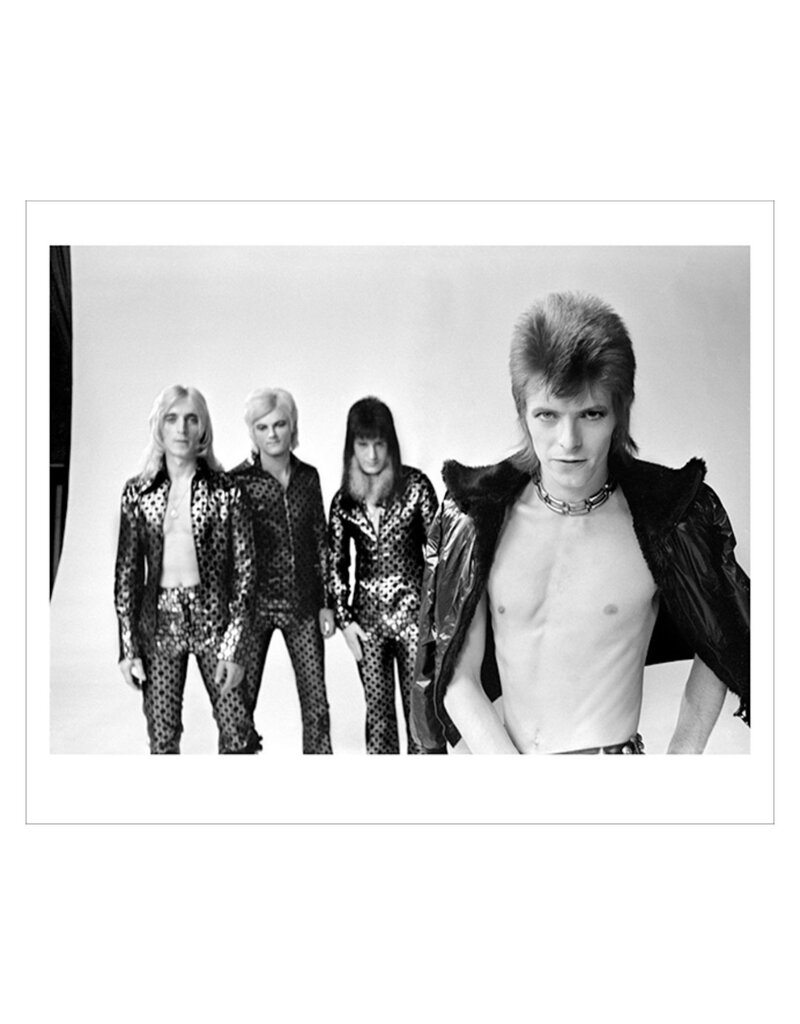 Rock Bowie With Spiders Jean Genie Video San Francisco 1972 by Mick Rock