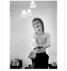 Rock Bowie Wrist Slash, Scotland 1973 by Mick Rock