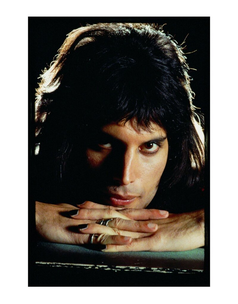Rock Freddie Mercury Hands Crossed by Mick Rock