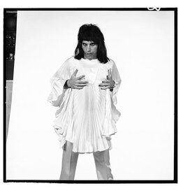 Rock Freddie White Tunic #2 by Mick Rock