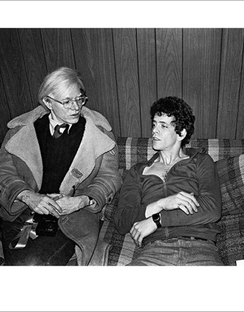 Rock Lou Reed and Andy Warhol, NYC 1976 by Mick Rock