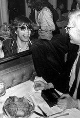 Rock Mick Jagger and Andy Warhol, New York 1976 by Mick Rock