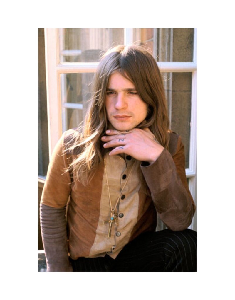 Rock Ozzy Osbourne 1974 by Mick Rock