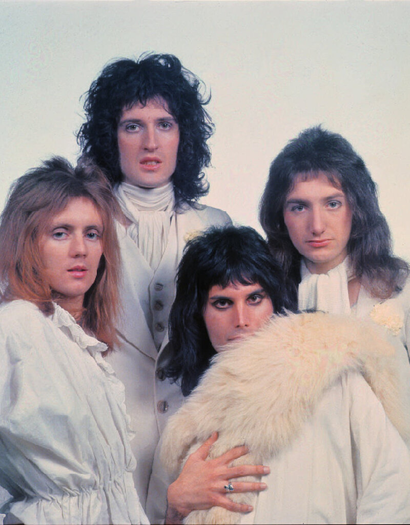Rock White Queen 53 by Mick Rock