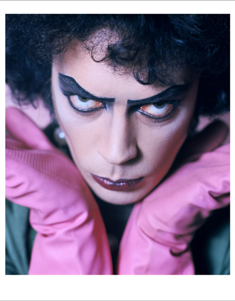 Rock Rocky Horror Tim Curry Bray Studios UK 1974 by Mick Rock